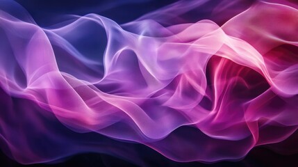 Obraz premium A detailed view of vibrant pink and purple fabric texture