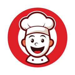 Chef with Plate Vector Illustration - Culinary Cartoon Character Serving Gourmet Dish for Restaurant and Food Branding