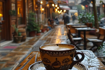 Turkish Coffee on a table