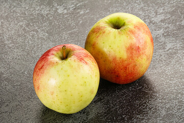 Sweet juicy ripe organic apples