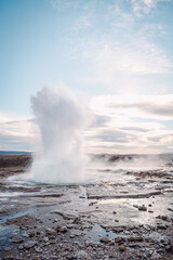 Obraz premium geysir