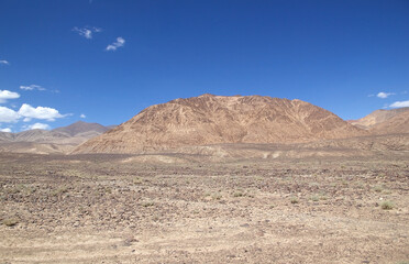 Mountains along the Bartang Valley in the Gorno-Badakhshan region in Tajikistan