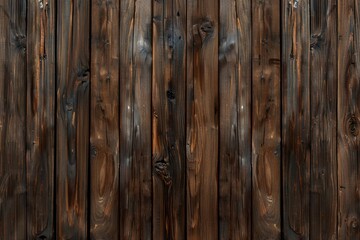 A fire hydrant sits in front of a wooden fence, simple and straightforward