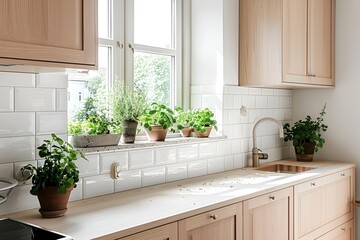modern kitchen interior