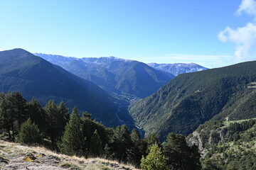 Fototapeta premium andorra nature travel vacation memories amateur photo