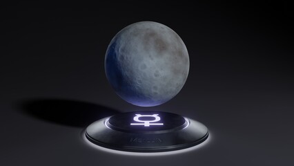 デフォルメされた水星