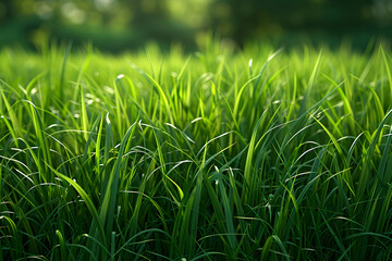 Obraz premium Green grass texture can be use as background