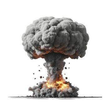 recommend clip art: 
                    Nuclear explosion and mushroom cloud isolated on transparent background  [PNG]
                    
                    
                    
