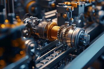 Fototapeta premium Explore innovations at the aofthanit engineering conference for mechanical engineers in manufacturing sector