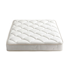 Abstract representation of a mattress isolated on a white background. PNG