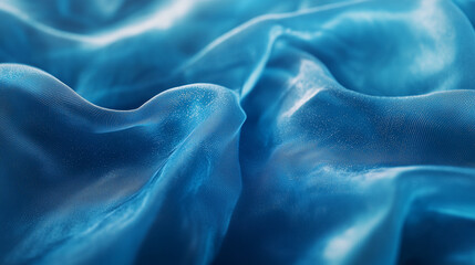 Softly flowing silk fabric, draping gracefully over a surface, with a gentle wave pattern.