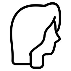 Beauty treatment Line Icon