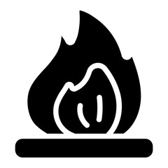 Fire Solid Icon