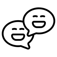 User review Line Icon