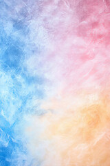 Fototapeta premium Soft Pastel Gradient Background with Pink, Blue, and Yellow Hues – Perfect for Romantic, Feminine, and Dreamy Designs