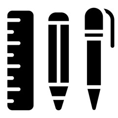 Creative tools Solid Icon