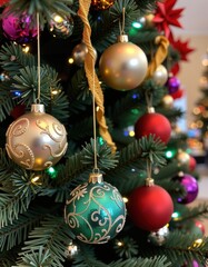 Obraz premium christmas tree decoration