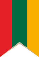 National flag of Lithuania