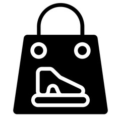 Shoe bag Solid Icon