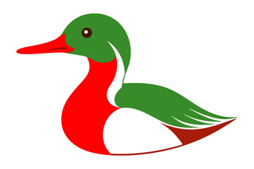 Creative animal vector illustration with white background