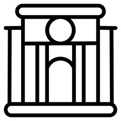 University Line Icon