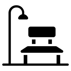 Bench Solid Icon