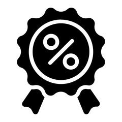 Discount Solid Icon