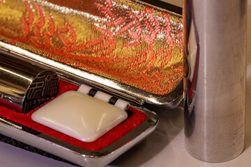 丈夫で堅い印材のチタニウム印鑑