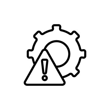 recommend clip art: Failure icon logo sign set vector outline