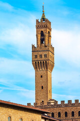 Fototapeta premium Palazzo Vecchio tower in Florence, Italy