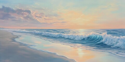 Obraz premium sunset over the sea