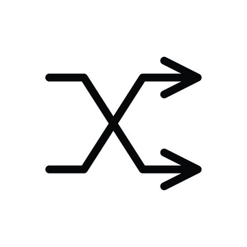 arrows, keygen, keygenerator, random, shuffle-icon. Simple vector sign