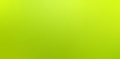 Bright neon green lime color solid banner. Toxic color empty blur simple background.