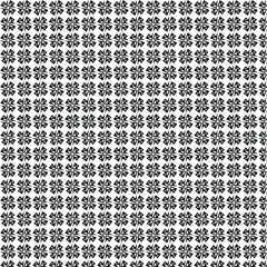 Black and white vector seamless pattern with small diamonds , star shapes ,rhombuses .Abstract black and white geometric texture .Simple minimal wide repeat background .