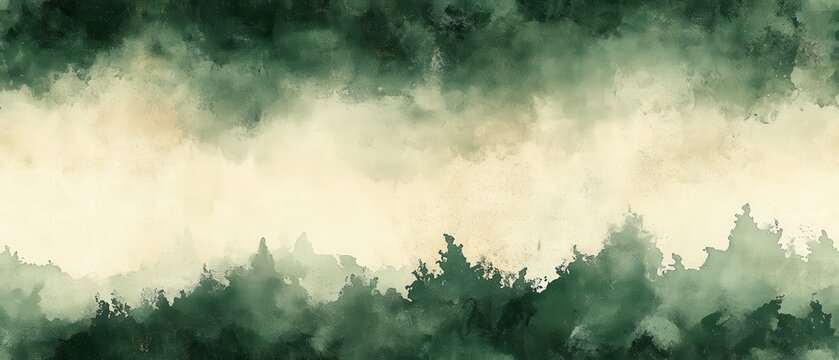 Forest Mist Camo, a seamless blend of green and grey inspired by woodland scenery, featuring smooth transitions and a flat design.