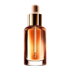 Beauty serum isolated on a white background, close up