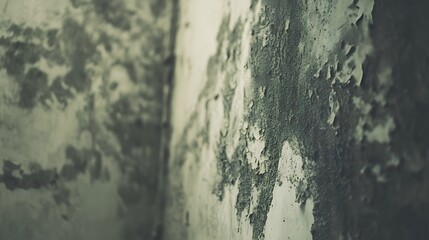 Moldy ceiling in apartment reveals neglect and potential health hazards, emphasizing the importance of regular maintenance and living conditions.