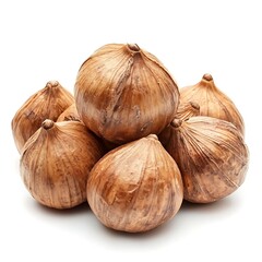 Fototapeta premium Betelnuts isolated on a white background, close up