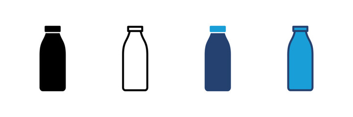 Bottle icon vector. bottle vector icon