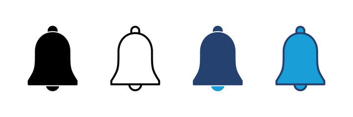 Bell Icon vector. Notification icon for your web site design