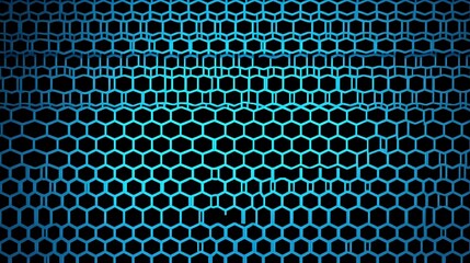 Microscopic view of graphene structure revealing intricate atomic patterns. Advanced material science and nanotechnology exploration.