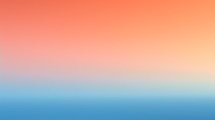 Obraz premium Digital technology space orange and blue gradient poster background