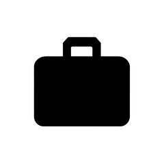 Briefcase icon. Simple vector sign