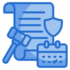 Legal Compliance Icon For Design Element
