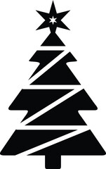 Fototapeta premium Christmas, Christmas icons, New Year holidays icons. Flat style Christmas collection