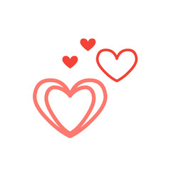valentine day heart icon