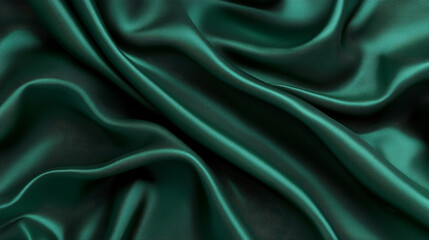 Fototapeta premium Render the silk background with a soft sheen, reflecting light to showcase its rich texture in a deep shade like royal blue, emerald green, or crimson, enhancing the embroidery’s colors.