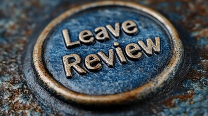 Circular emblem demands immediate review submission