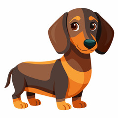 beagle dog isolated on white