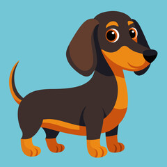 dachshund dog cartoon
